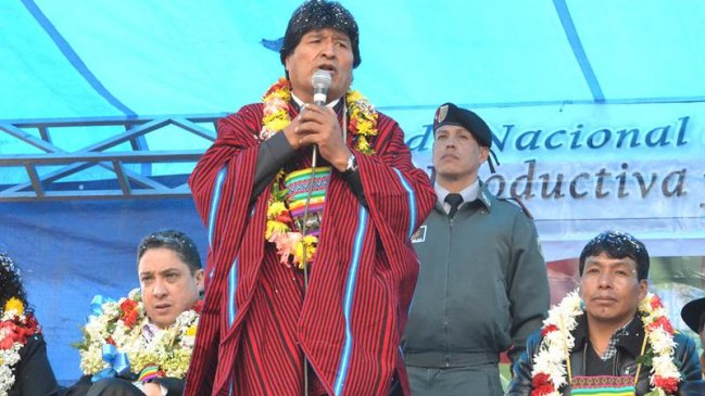 Evo Morales: En Chile 