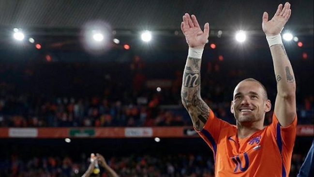 Federación Holandesa confirmó retiro de Wesley Sneijder de la selección