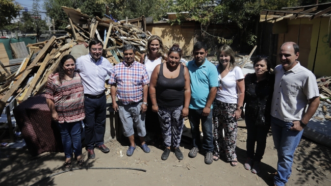 Lo Barnechea comenzó proceso de erradicación del campamento Juan Pablo II