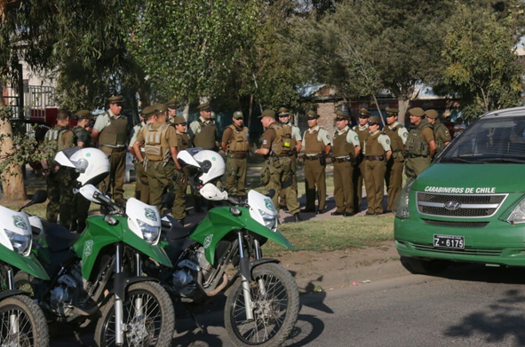 Rancagua: seis detenidos por porte de armas, drogas y órdenes vigentes