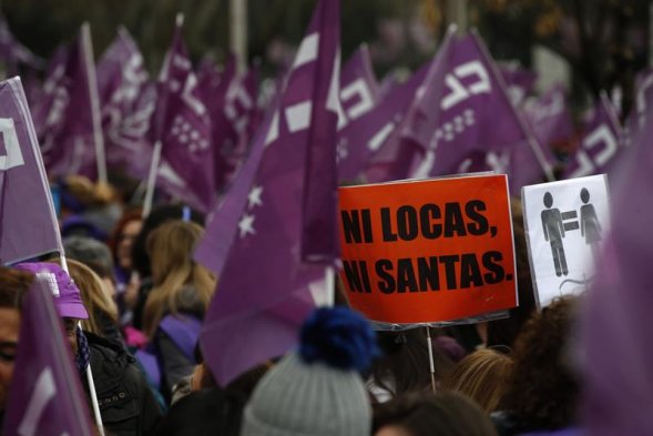 Fotos Millones De Mujeres Participan De La Primera Huelga General Feminista En España 3487