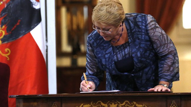 Presidenta Bachelet promulgó ley que crea el Fondo de Infraestructura