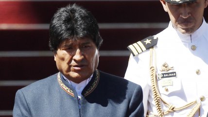   Evo Morales antes de abandonar Chile: Vengo a extenderles la mano de la fraternidad 