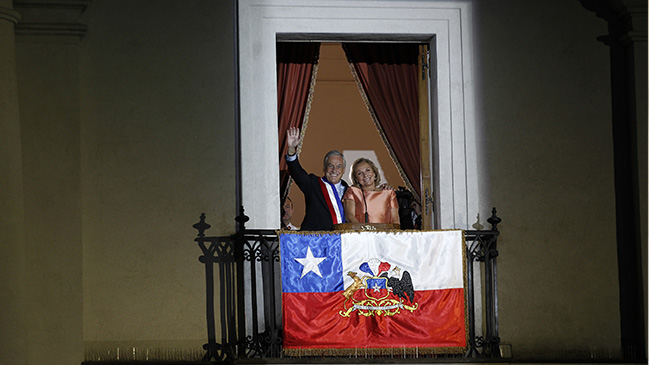 Las frases que marcaron el primer discurso de Piñera en La Moneda