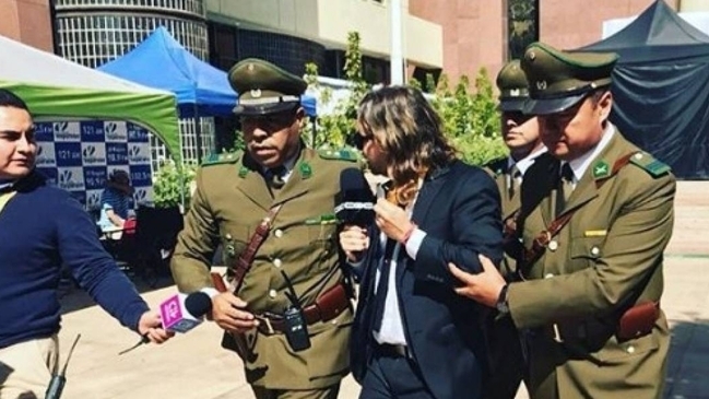 Los desahogos de Sebastián Eyzaguirre luego de ser detenido en el cambio de mando