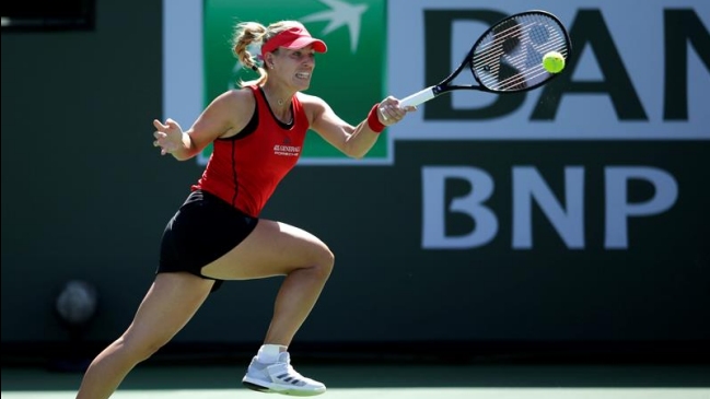Angelique Kerber eliminó a la campeona vigente de Indian Wells