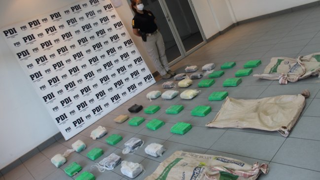 Arica: incautan más de 182 millones de pesos en cannabis sativa