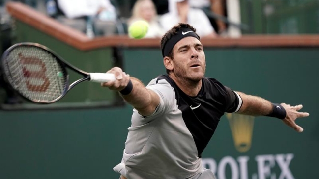 Del Potro tras vencer a Mayer en Indian Wells: No sé cómo remonté, pero lo hice
