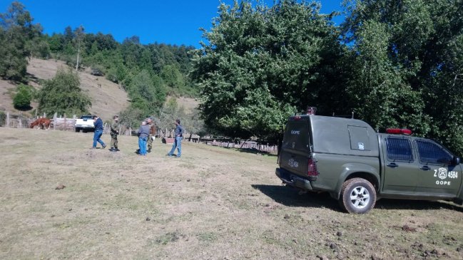 Carabineros busca a un adulto mayor desaparecido hace una semana en Los Lagos