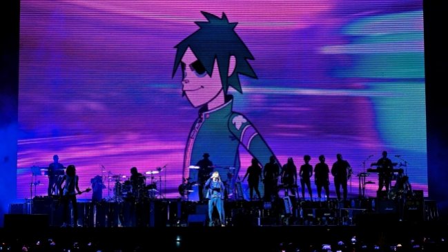 Gorillaz debutó en Chile con potente show y anunciando nuevo disco