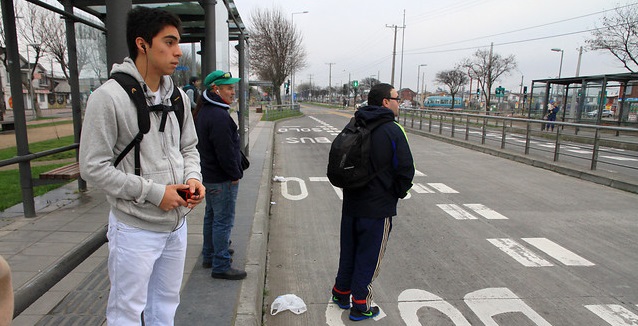 Confirman paro de buses Coronel-Lota para este jueves