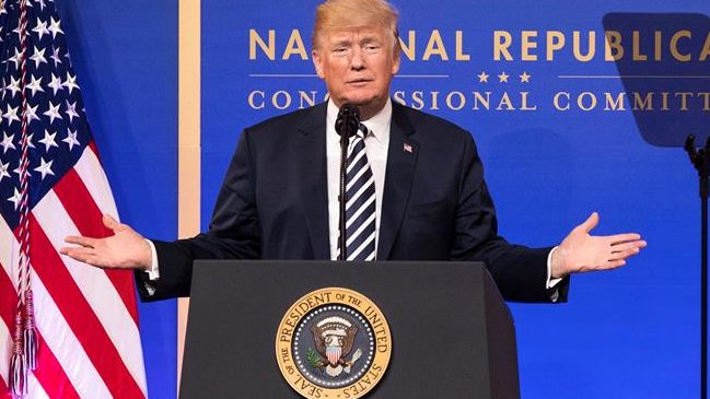 Trump dice que ganaría a Joe Biden 