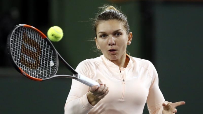 Simona Halep le ganó un partidazo a la francesa Oceane Dodin en Miami