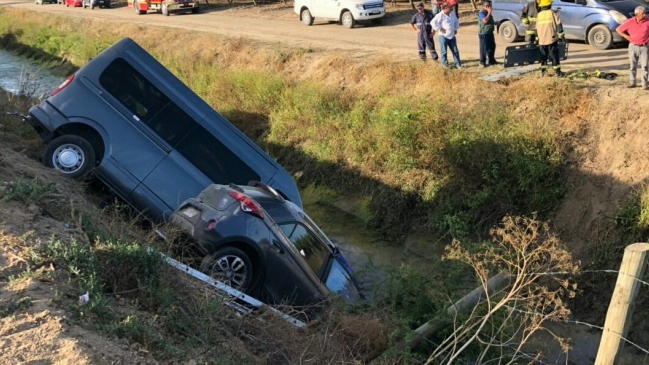 Conductor de un vehículo falleció tras una colisión frontal con un minibus en Longovilo