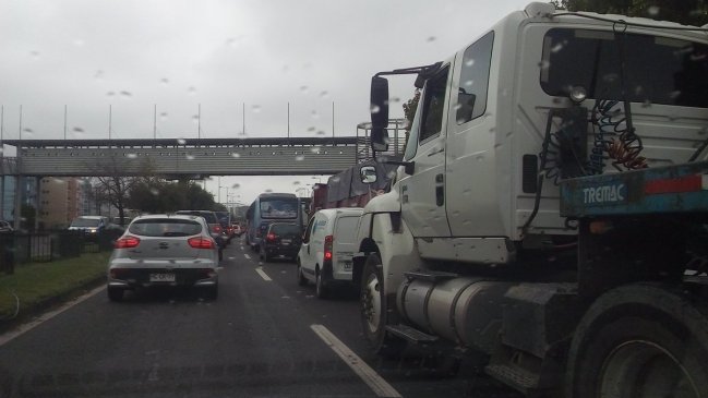 Difícil jornada para el tránsito en el Gran Concepción tras seguidilla de accidentes