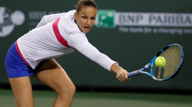Karolina Pliskova avanzó a octavos del Miami Open