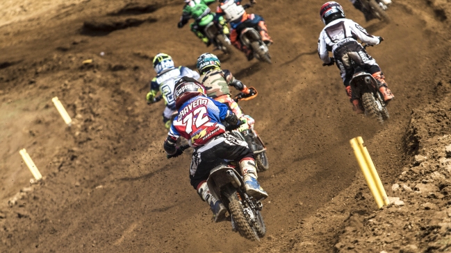 Jeremías Israel dominó jornada sabatina del motocross en Las Palmas