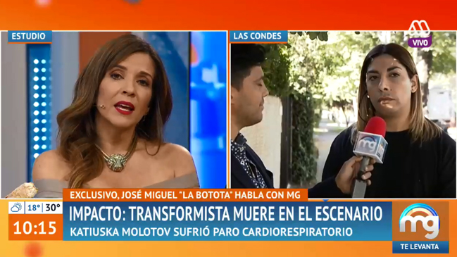 Botota Fox relató los trágicos minutos finales de Katiuska Molotov