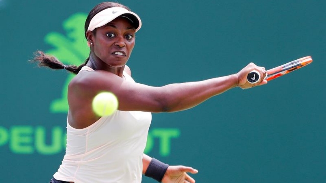 Sloane Stephens es la primera finalista en el Masters de Miami