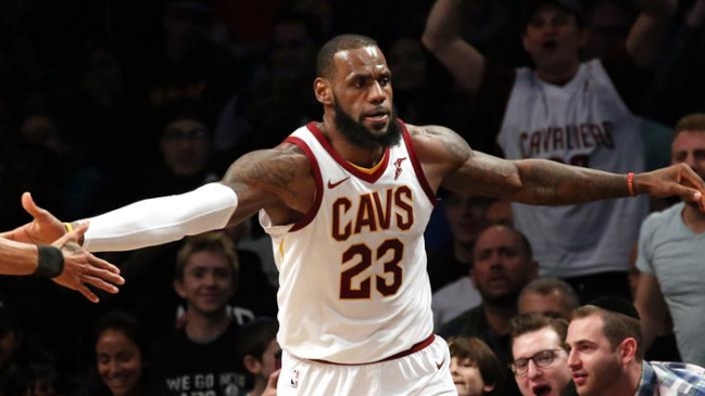  LeBron superó marca de Jordan en nuevo triunfos de los Cavs  