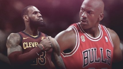   La NBA comparó las mejores jugadas de LeBron James y Michael Jordan 