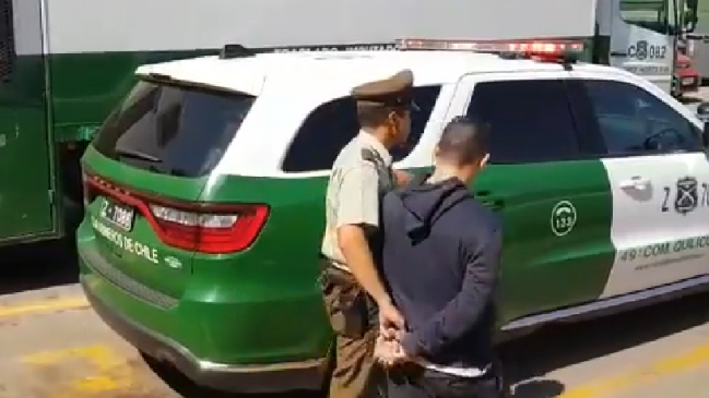 Robo de película terminó con intento de atropello a carabineros