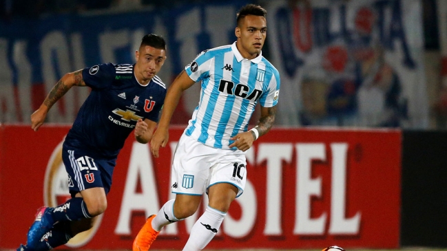 Universidad de Chile y Racing chocan en el Nacional por la Copa Libertadores