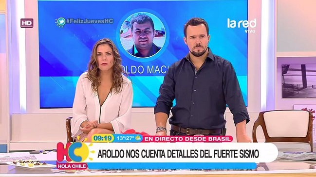 Destrozan a matinal de La Red por contacto con Aroldo Maciel, supuesto experto en sismos