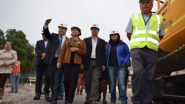 Comenzaron los trabajos de demolición del puente Talcahuano de Copiapó