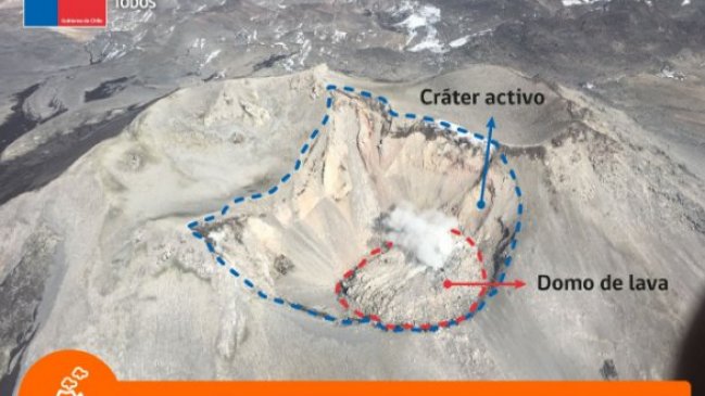 Sernageomin subió a alerta naranja el Nevados de Chillán por aumento de sismicidad