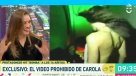 Carola de Moras se ruborizó por actuación en videoclip noventero