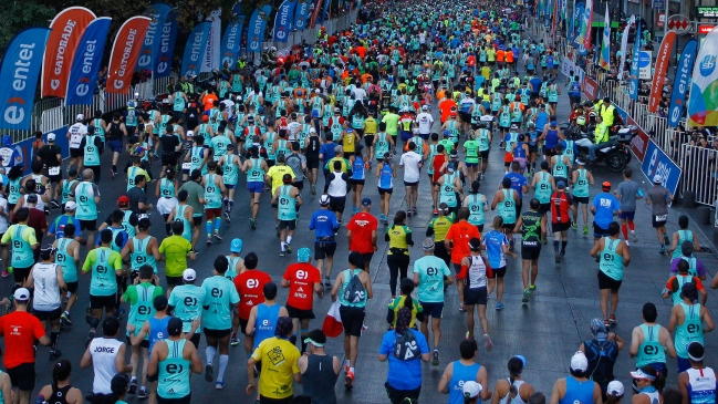 Maratón de Santiago: Los cortes de tránsito programados para este domingo