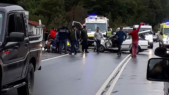 Los Ríos: Choque frontal dejó un muerto y una guagua de nueve meses con riesgo vital