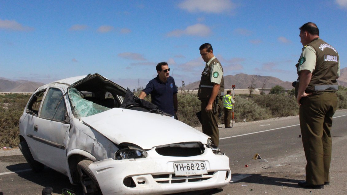 Dos jóvenes mueren cuando volvían de fiesta en Copiapó