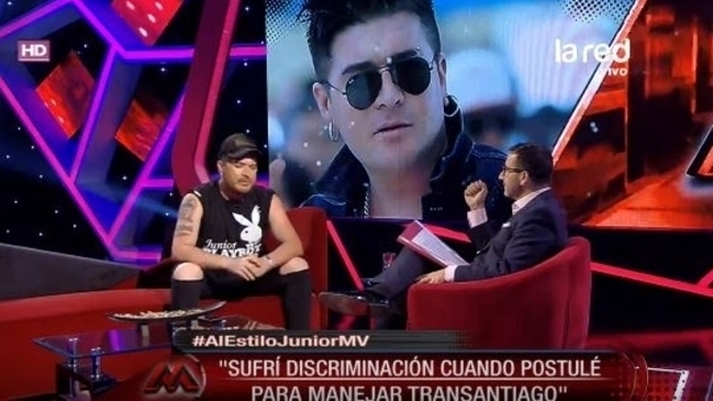 Junior Playboy: Sufrí discriminación al postular como chofer de Transantiago