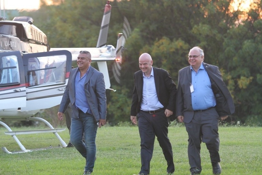 Gianni Infantino visita por segunda vez Argentina