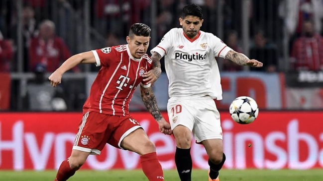 Bayern Munich sostuvo la ventaja ante Sevilla y sacó pasajes a semifinales de la Champions