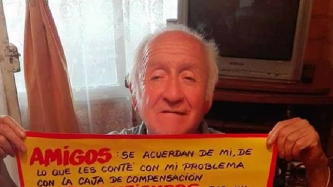 Abuelo denunció cobro abusivo de caja de compensación y se viralizó en redes