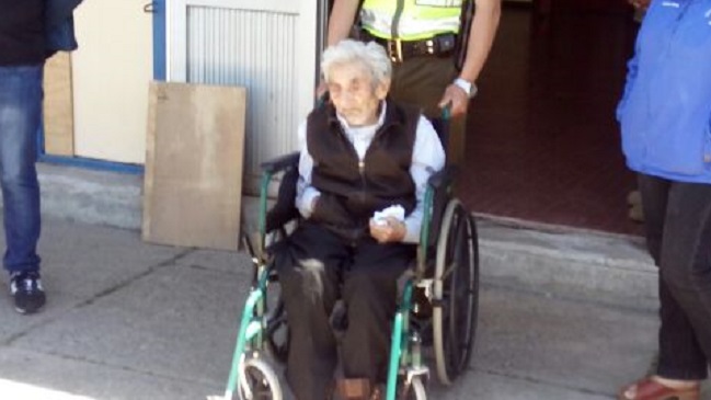Celino Villanueva, el hombre más longevo de Chile, fue trasladado de urgencia al hospital