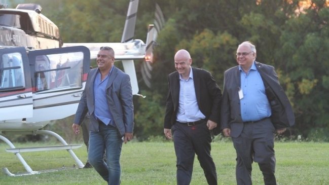 Gianni Infantino visita por segunda vez Argentina
