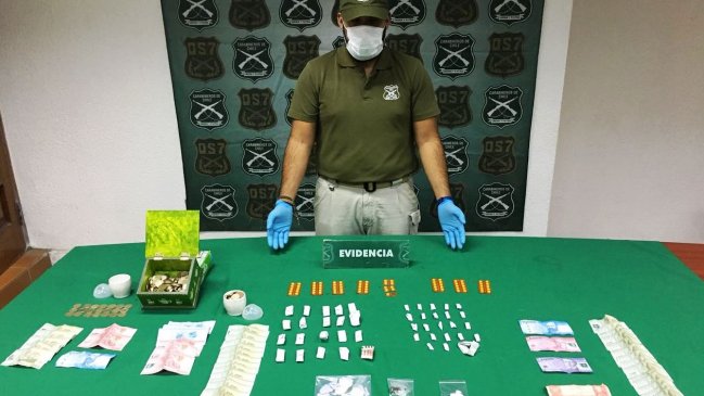 Desbaratan dos viviendas dedicadas a la venta de drogas en Iquique