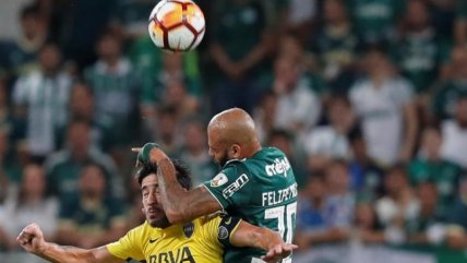¿Jugó gratis? Las tres entradas violentas de Felipe Melo ante Boca Juniors