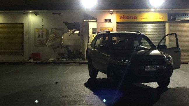 Robo frustrado afectó a supermercado en Maipú: Caja fuerte no tenía dinero