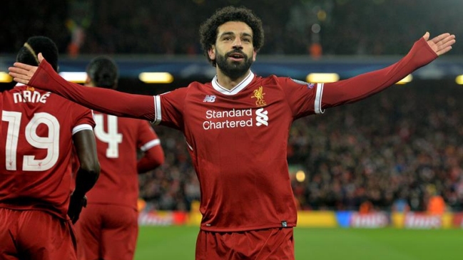 Salah hizo historia al ganar por tercera vez premio al jugador del mes de la Premier League