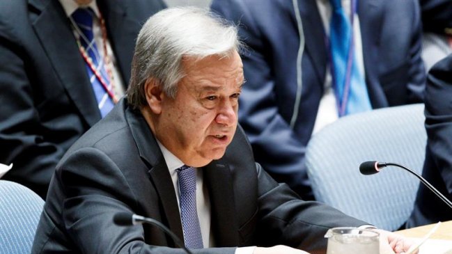 Secretario general de la ONU: 