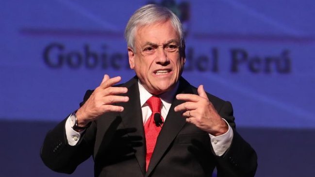 Piñera: Combatir el terrorismo y la violencia es la mejor forma de defender los DDHH