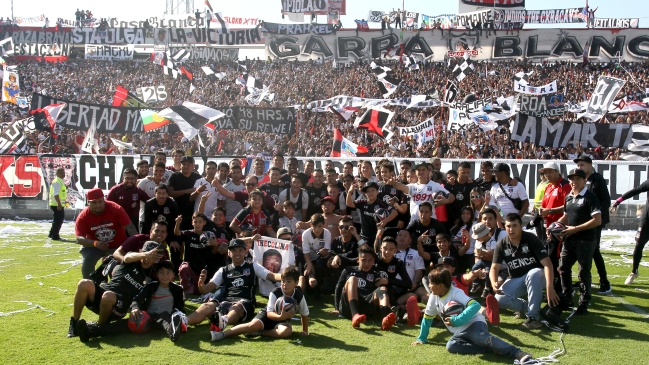 Más de 15 mil hinchas alentaron con potente arengazo a Colo Colo
