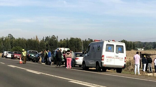 Conductor falleció tras volcar su camioneta en Constitución