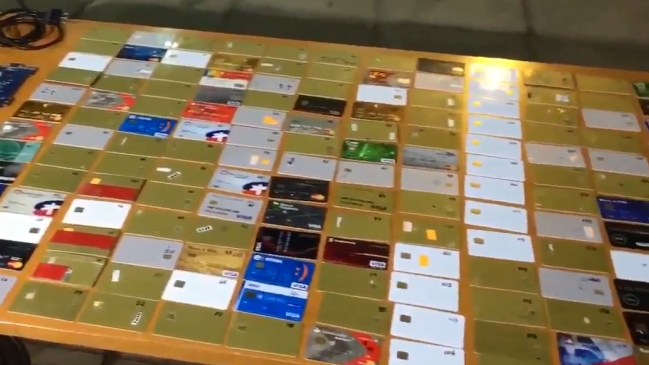 Dos detenidos por clonación de tarjetas bancarias en San Bernardo