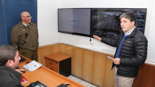 Valdivia: Comienza marcha blanca de nuevo sistema de televigilancia